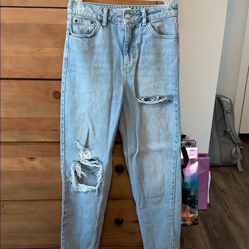 TopShop mom jeans